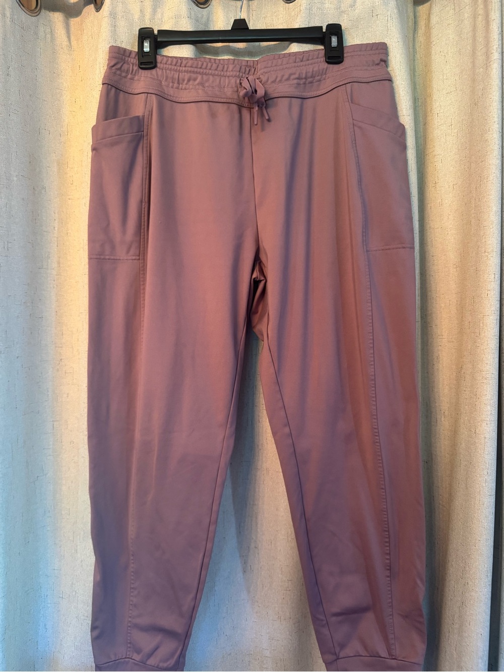 32 Degrees Heat Dusty Mauve Pull-On Joggers